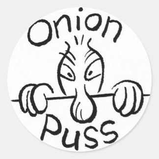 Onion Puss war hier - Aufkleber