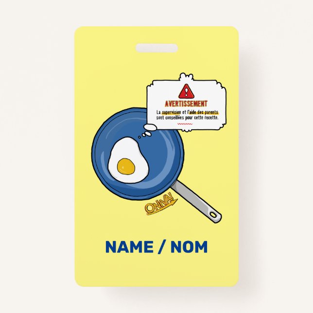 ONIVA! Oeuf Ausweis (Vorderseite)