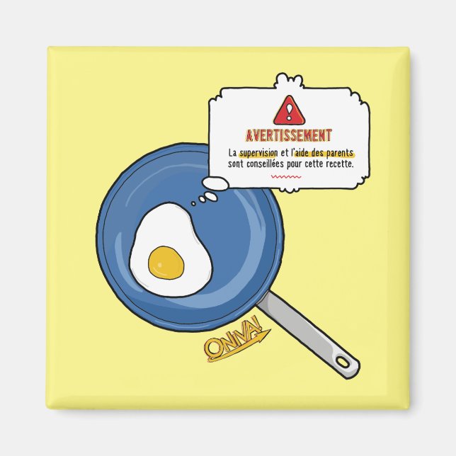 ONIVA! Oeuf Magnet (Vorne)