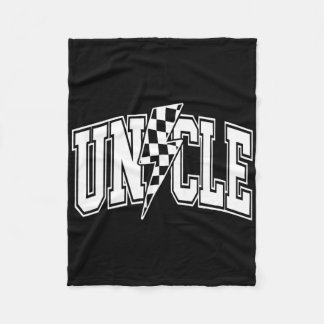 Onkel Blitz Checkered Varsity Dad Onkel V Fleecedecke