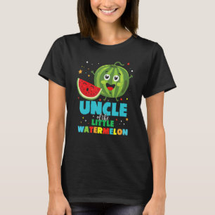 Onkel der kleinen Wassermelone Sommer Hawaiian Fam T-Shirt