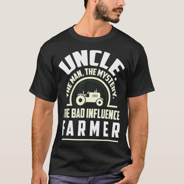 Onkel Der Mann, das Geheimnis des schlechten Einfl T-Shirt (Vorderseite)