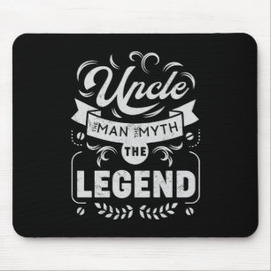 Onkel Der Mann der Mythos der Legende Mousepad