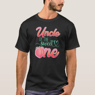 Onkel der Sweet One Birthday Peach Girl Familie T-Shirt