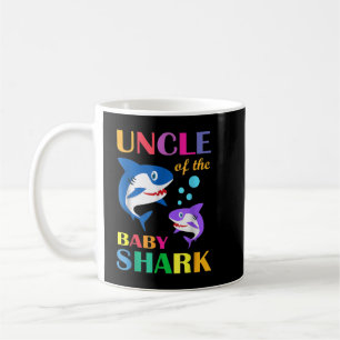 Onkel des Baby Birthday Shark Oncle Shark Chris Kaffeetasse
