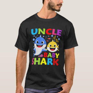 Onkel des Baby Shark Birthday Boy, Girl, Kids, T-Shirt