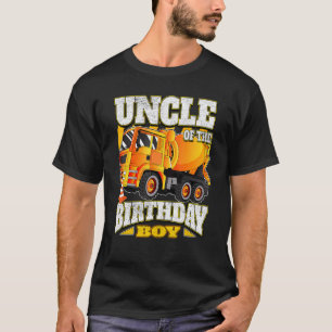 Onkel des Boy Concrete Mixer Truck T-Shirt
