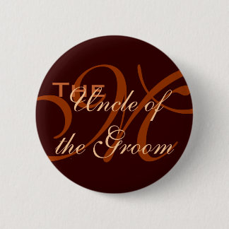 Onkel des Bräutigam-Knopfes Button