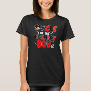 Onkel des Geburtstags Boy Pirate Boy Men T-Shirt