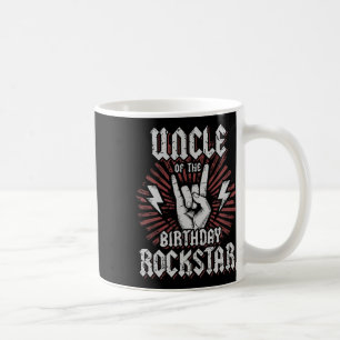 Onkel des Geburtstags-Rockstars passend zum Rocker Kaffeetasse