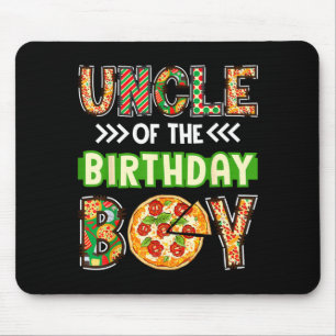 Onkel des Geburtstagsjungen, Pizza-Liebhaber-Party Mousepad