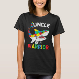 Onkel einer Krieger-Liebe Autistische Kinder-Autis T-Shirt