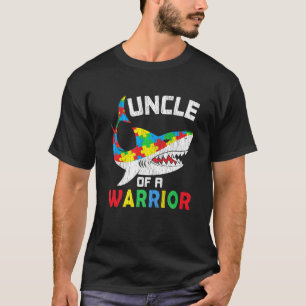 Onkel eines Kriegers liebt autistische Kinder Auti T-Shirt