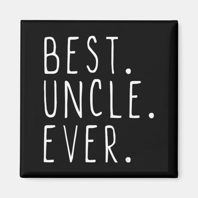 Onkel Ever Familie Cool  Magnet (Vorne)