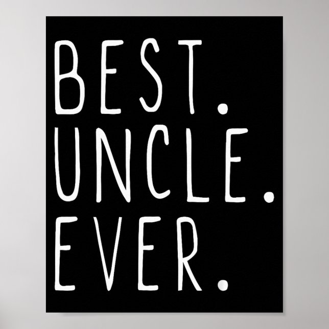 Onkel Ever Familie Cool  Poster (Vorne)