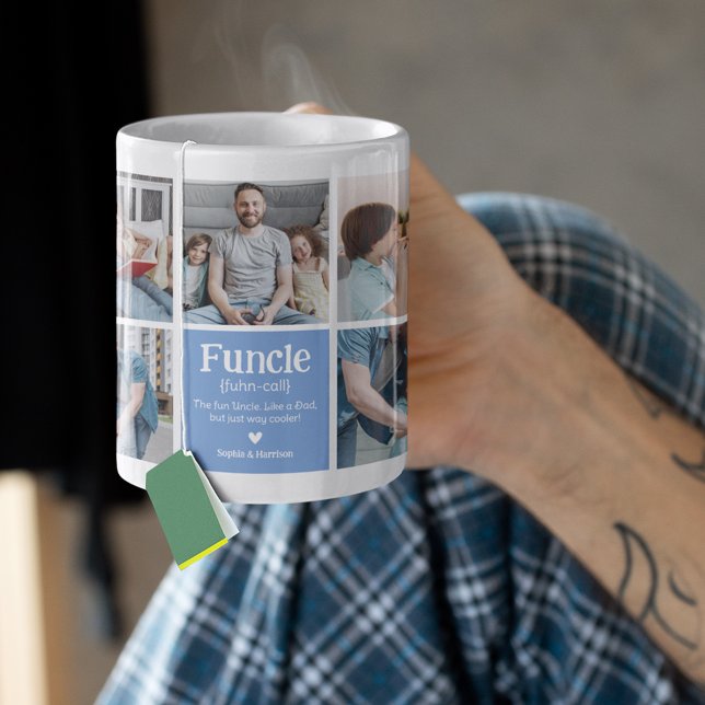 Onkel-Foto-Collage-Definition Niedlich Moderner On Kaffeetasse (Von Creator hochgeladen)