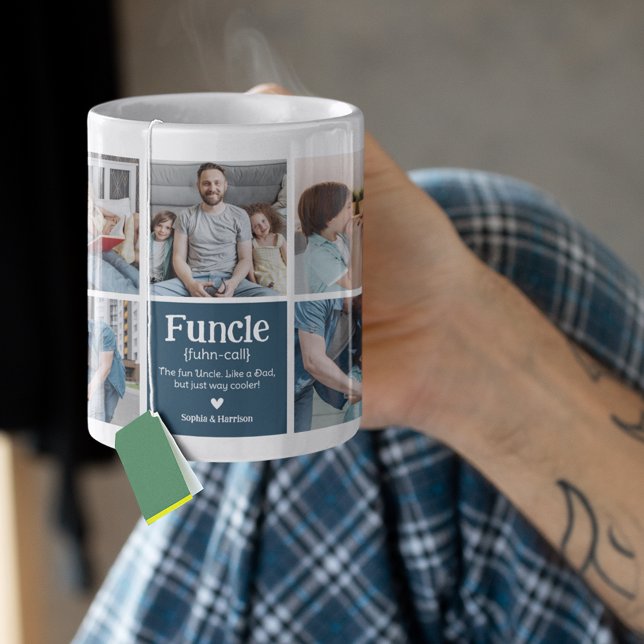 Onkel-Foto-Collage-Definition Niedlich Moderner On Kaffeetasse (Von Creator hochgeladen)