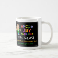 Onkel Jay "Doppelt-Aufkleber-große" Tasse