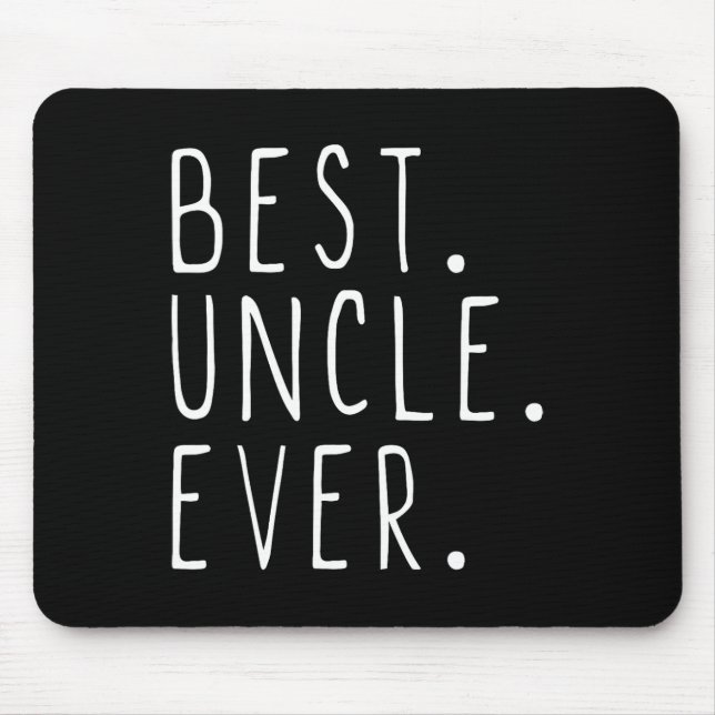 Onkel je Familie Cool Mousepad (Vorne)