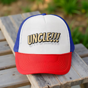 Onkel! Modernes, einfaches Cooles Comic Truckerkappe