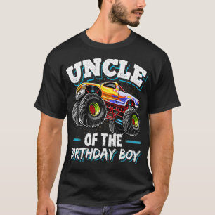 Onkel of the Birthday Boy Monster Truck Birthday P T-Shirt
