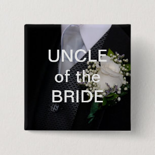Onkel Of The Bride Button