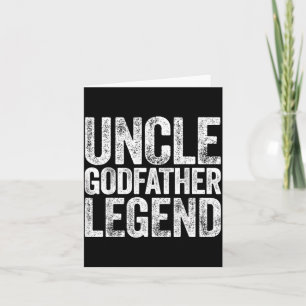 Onkel Patenonkel Legende Shirt Vorschlag Bap Väter Karte