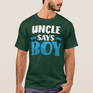 Onkel sagt: Party des männlichen Geschlechts T-Shirt