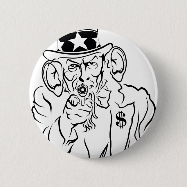 Onkel Sam Button (Vorderseite)