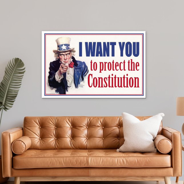 Onkel Sam: ICH WILL DICH... Poster (Patriotic Poster)