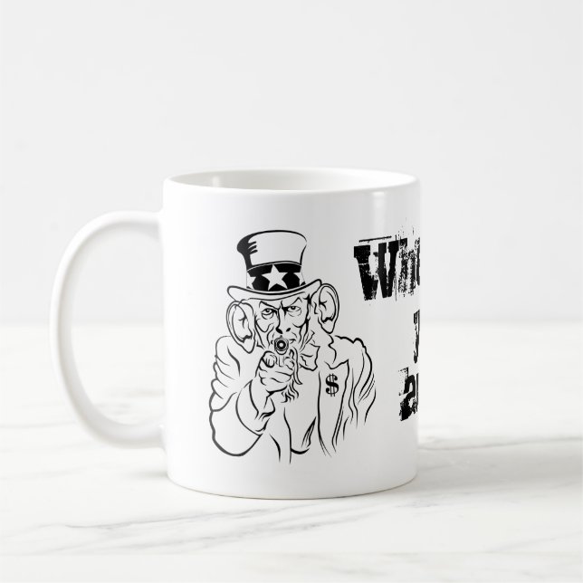 Onkel Sam Kaffeetasse (Links)