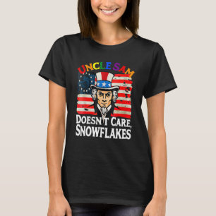 ONKEL SAM KÜMMERT SICH NICHT UM SCHNEEFLOCKEN Lust T-Shirt