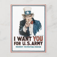 Onkel Sam Poster, Amerika. Ich Wollte dir für...