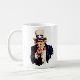 Onkel Sam sagt keine Bettler erwünscht Kaffeetasse