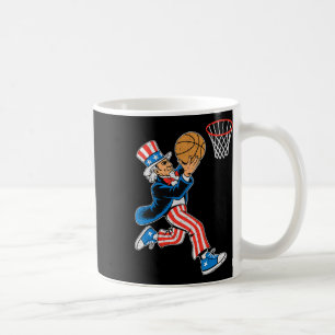 Onkel Sam Sketll Amerikanische Flagge Usa Sport 4. Kaffeetasse