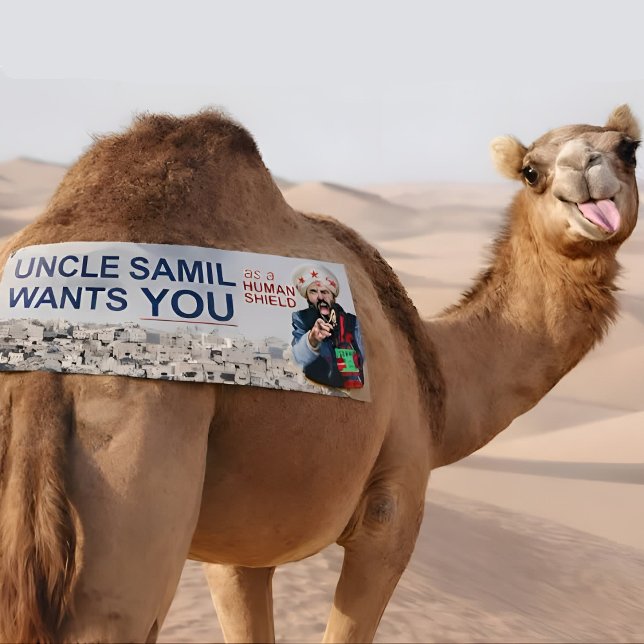 Onkel Samil will dich Aufkleber Autoaufkleber (Von Creator hochgeladen)