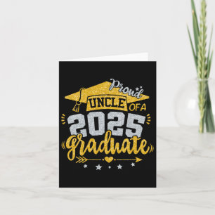 Onkel Senior 2025 Proud Onkel einer Cl von 2025 Gr Karte