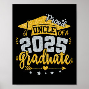 Onkel Senior 2025 Proud Onkel einer Cl von 2025 Gr Poster