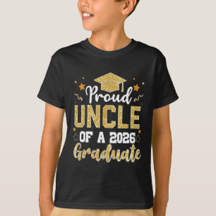 Onkel Senior 2026 Stolz Onkel einer Abschlussklass T-Shirt