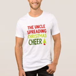 Onkel Spreading Christmas Cheer Tri-Blend Shirt
