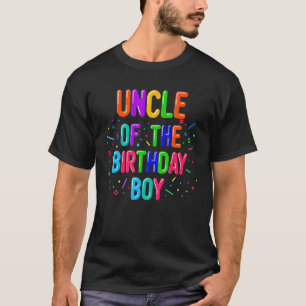 Onkel The Birthday Boy Balloon Matching Family T-Shirt