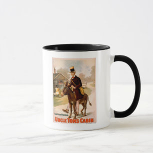Onkel Tom's Cabin Man and Donkey Theater Tasse