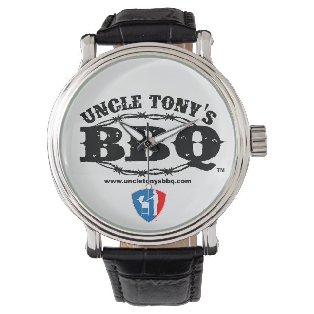 Onkel Tony's GRILLEN Competition Wrist Watch Armbanduhr (Vorderseite)