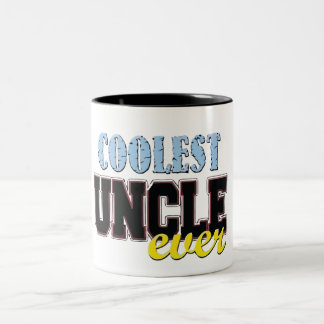 Onkel-Überhaupt Zweifarbige Tasse