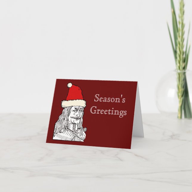 Onkel Vlads Christmas Feiertagskarte (Vorderseite)