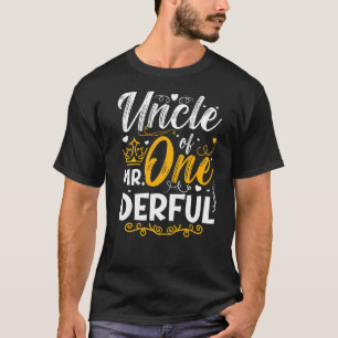 Onkel von Herrn One Derful Party Matching Family 1 T-Shirt