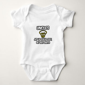 Onkel... wie normale Leute, nur schlauer Baby Strampler