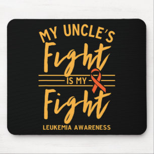 Onkels Kampf ist mein Kampf gegen Leukämie Bewusst Mousepad