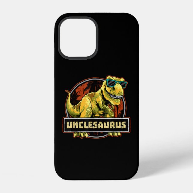 Onkelsaurus T Rex Onkel Saurus Dinosaurier iPhone 12 Hülle (Rückseite)