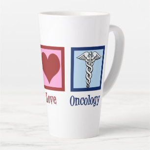 Onkologe Peace Liebe Oncology Office Milchtasse